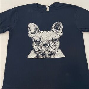 Dog Graphic T-Shirt - Black